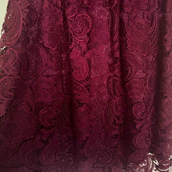 Adrianna Papell Lace Embroidery Dress - Picture 5 of 10